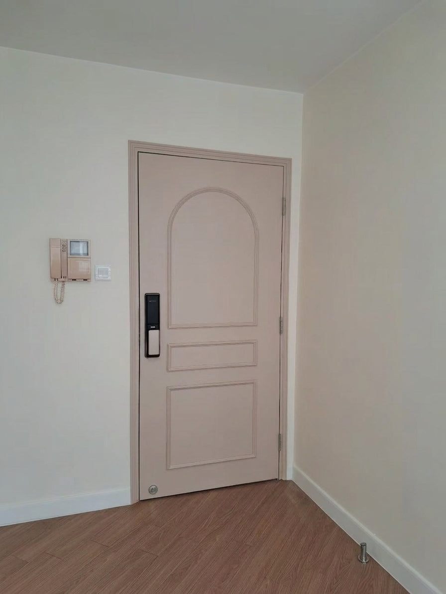 木門 鸭脷洲客戶安裝實例 Wooden Door
