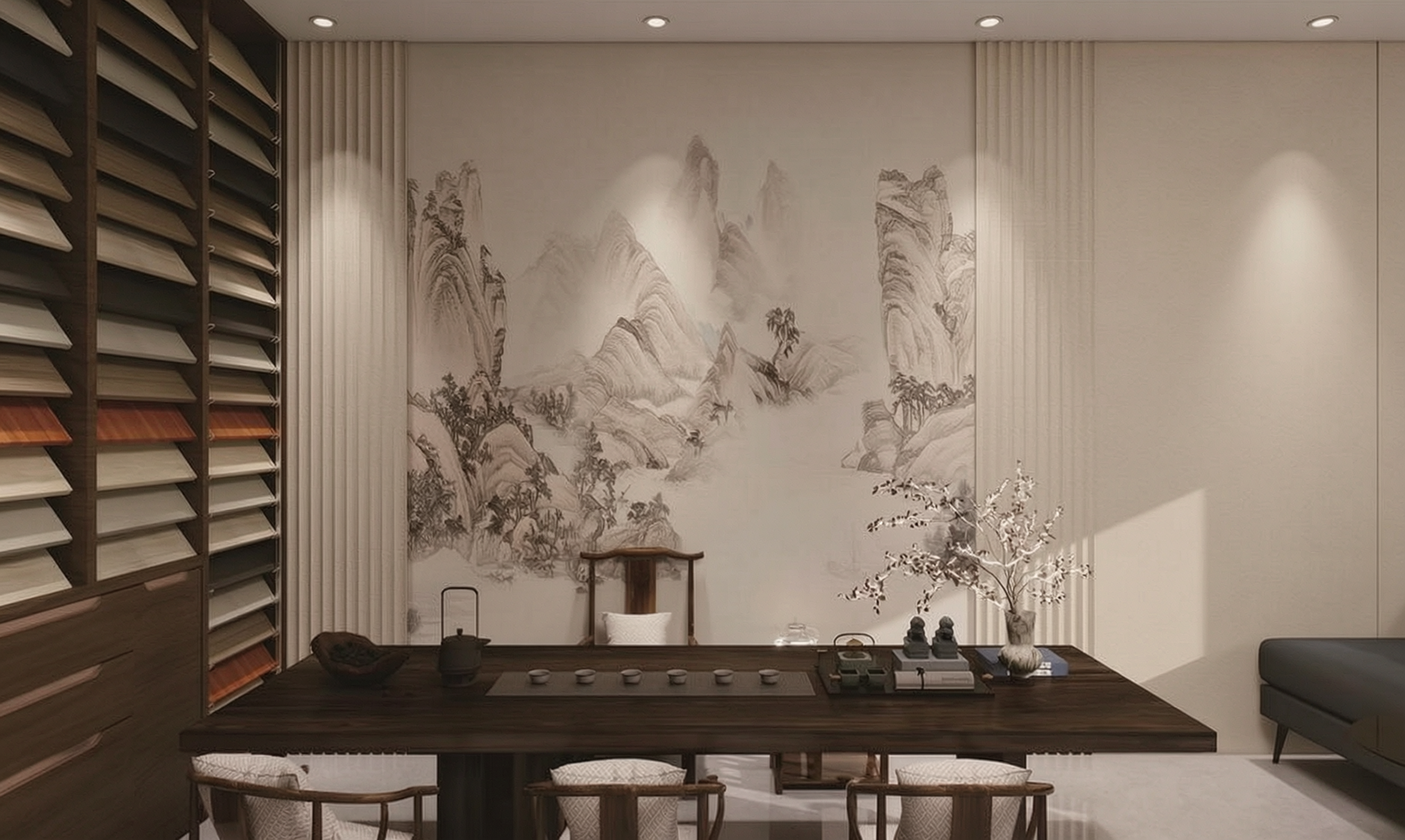 牆板 WPC Panel  M50月牙板 造型牆板 防水防潮 Decorative Wall Panel