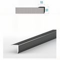 牆板收口條 L字型 鋁合金線條 Aluminum Alloy Decorative Trim for WPC Wall Panel Finishing