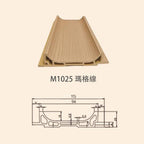 牆板 WPC Panel M0625 M1025 M1525 M2025 M4025 瑪格線 造型牆板 防水防潮 Decorative Wall Panel
