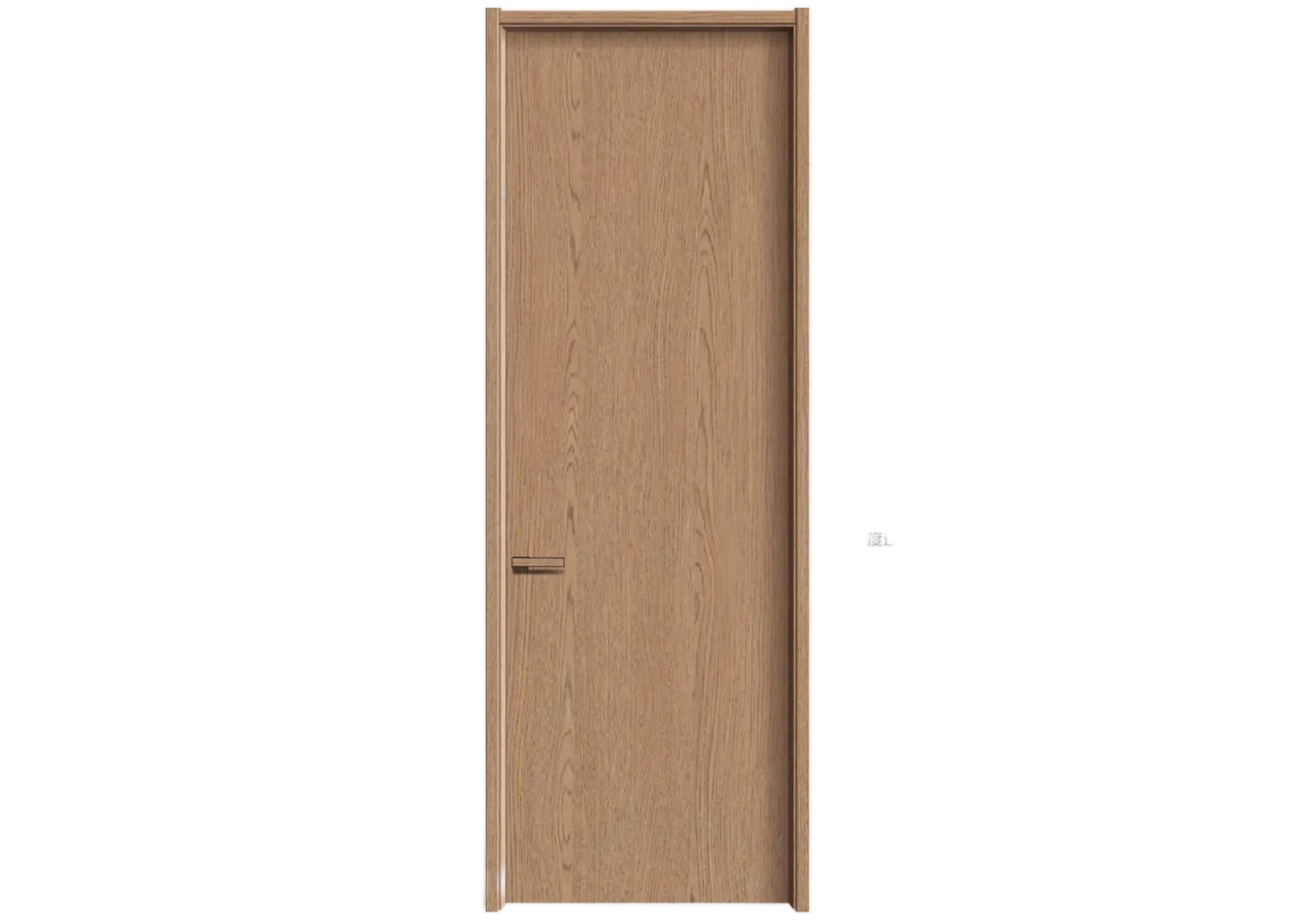 木門 Wooden Door 型號：平板 顏色：本真1 複合實木門 Wood Composite Door Veneer Door