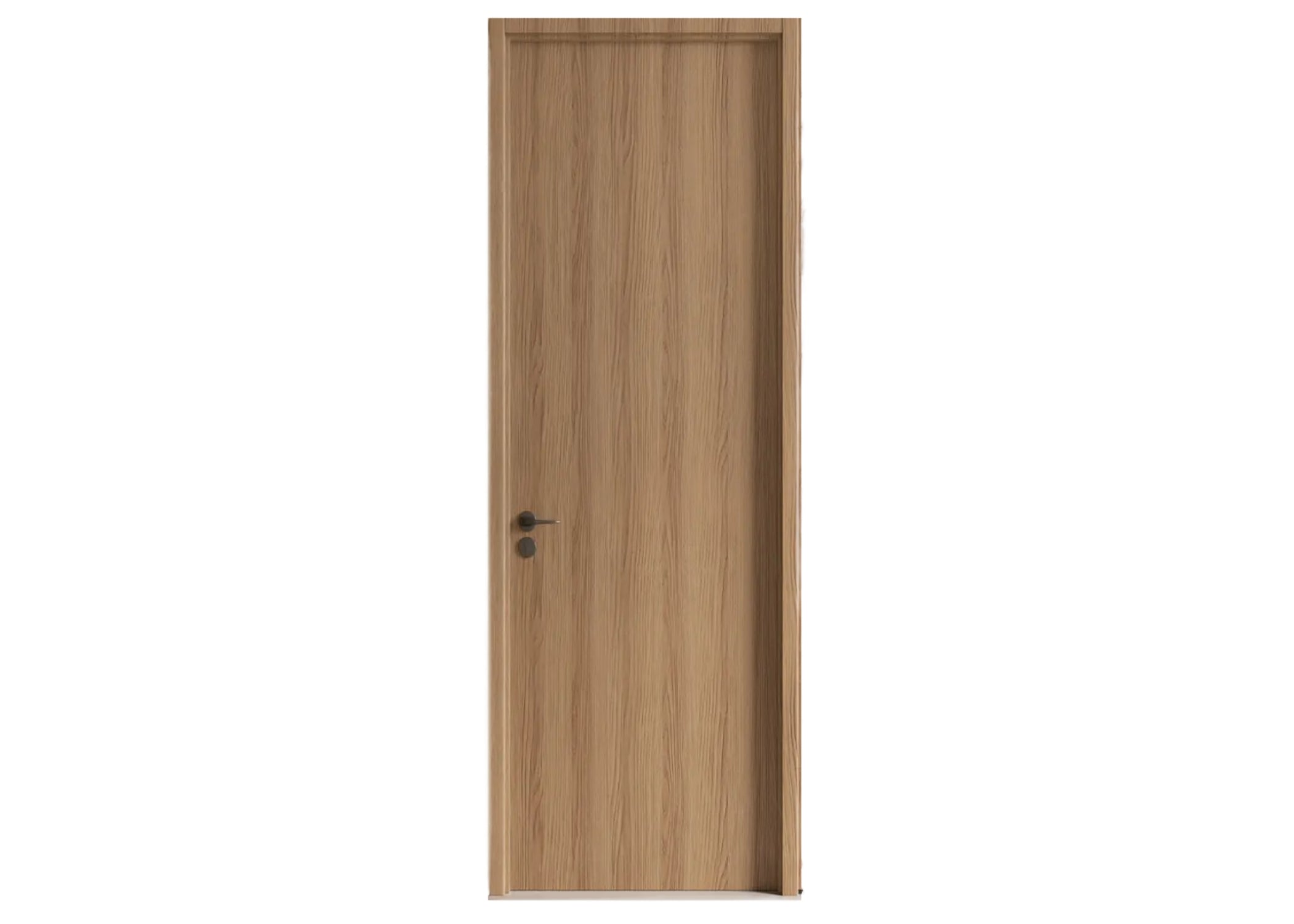 木門 Wooden Door 型號：平板 顏色：本色1 複合實木門 Wood Composite Door Veneer Door