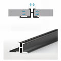 牆板收口條 腰線 鋁合金線條 Aluminum Alloy Decorative Trim for WPC Wall Panel Finishing