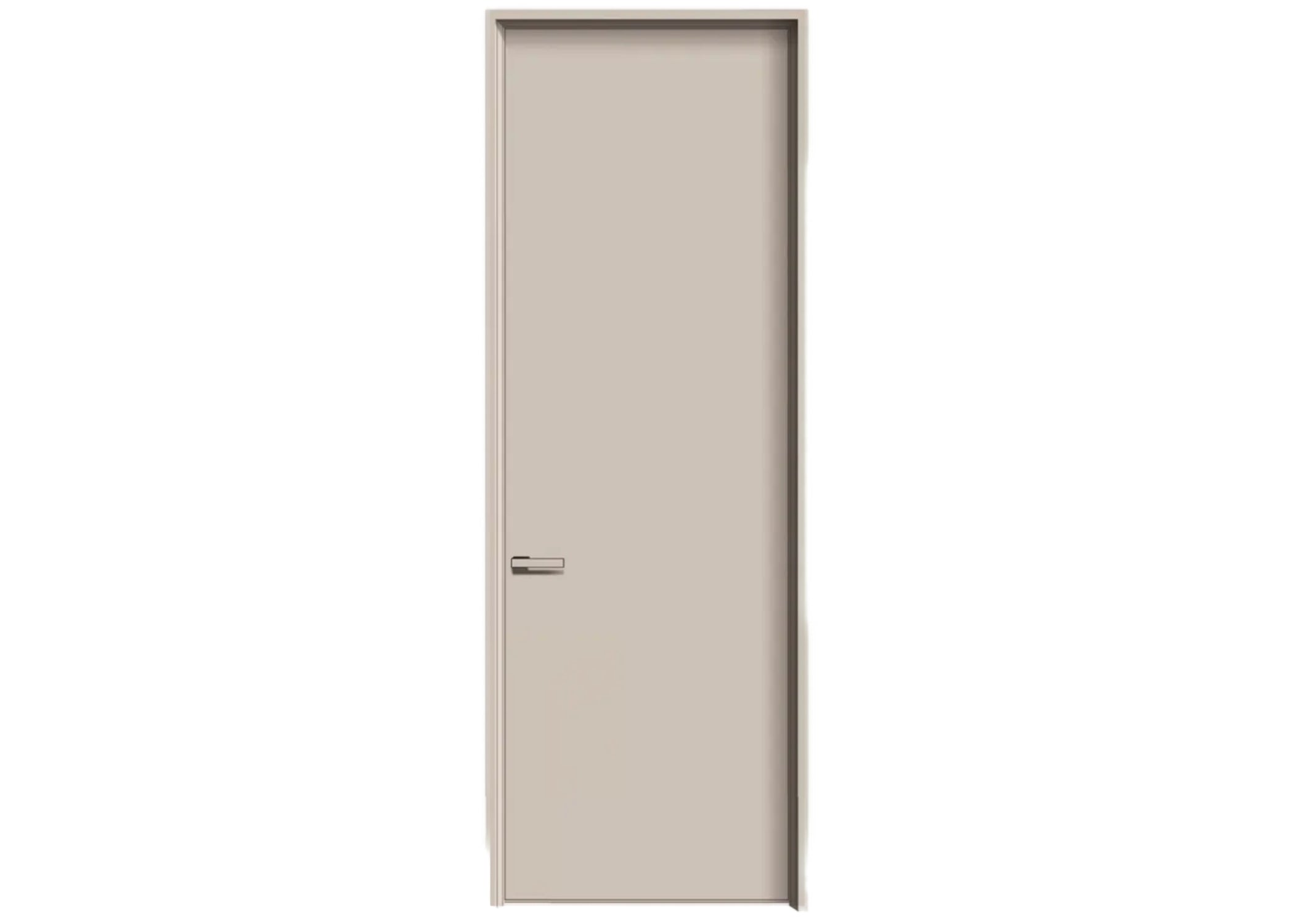 木門 Wooden Door 型號：平板 顏色：本色12 複合實木門 Wood Composite Door Veneer Door