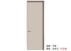 木門 Wooden Door 型號：平板 顏色：本色12 複合實木門 Wood Composite Door Veneer Door