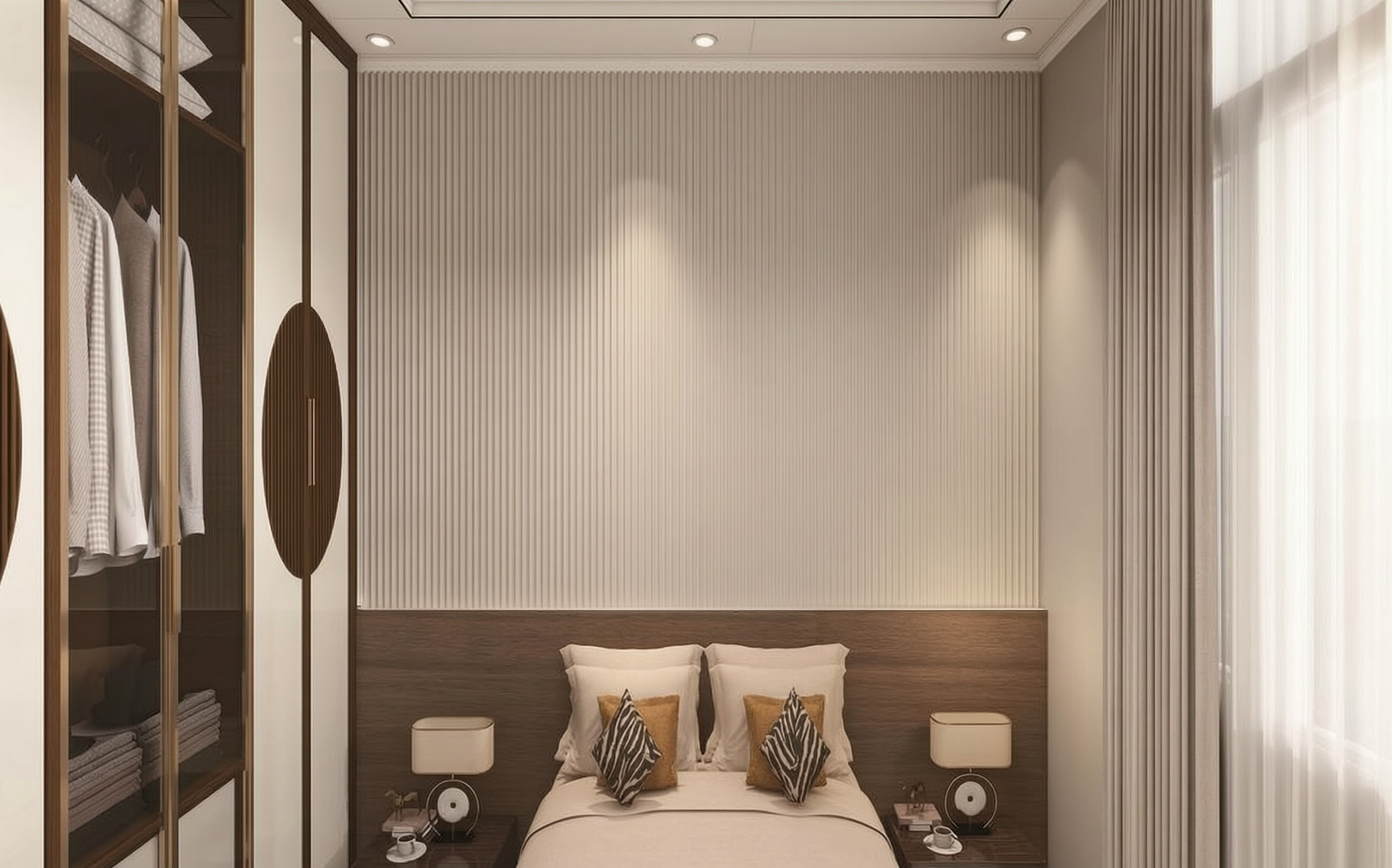 牆板 WPC Panel M150內圓板 造型牆板 防水防潮 Decorative Wall Panel
