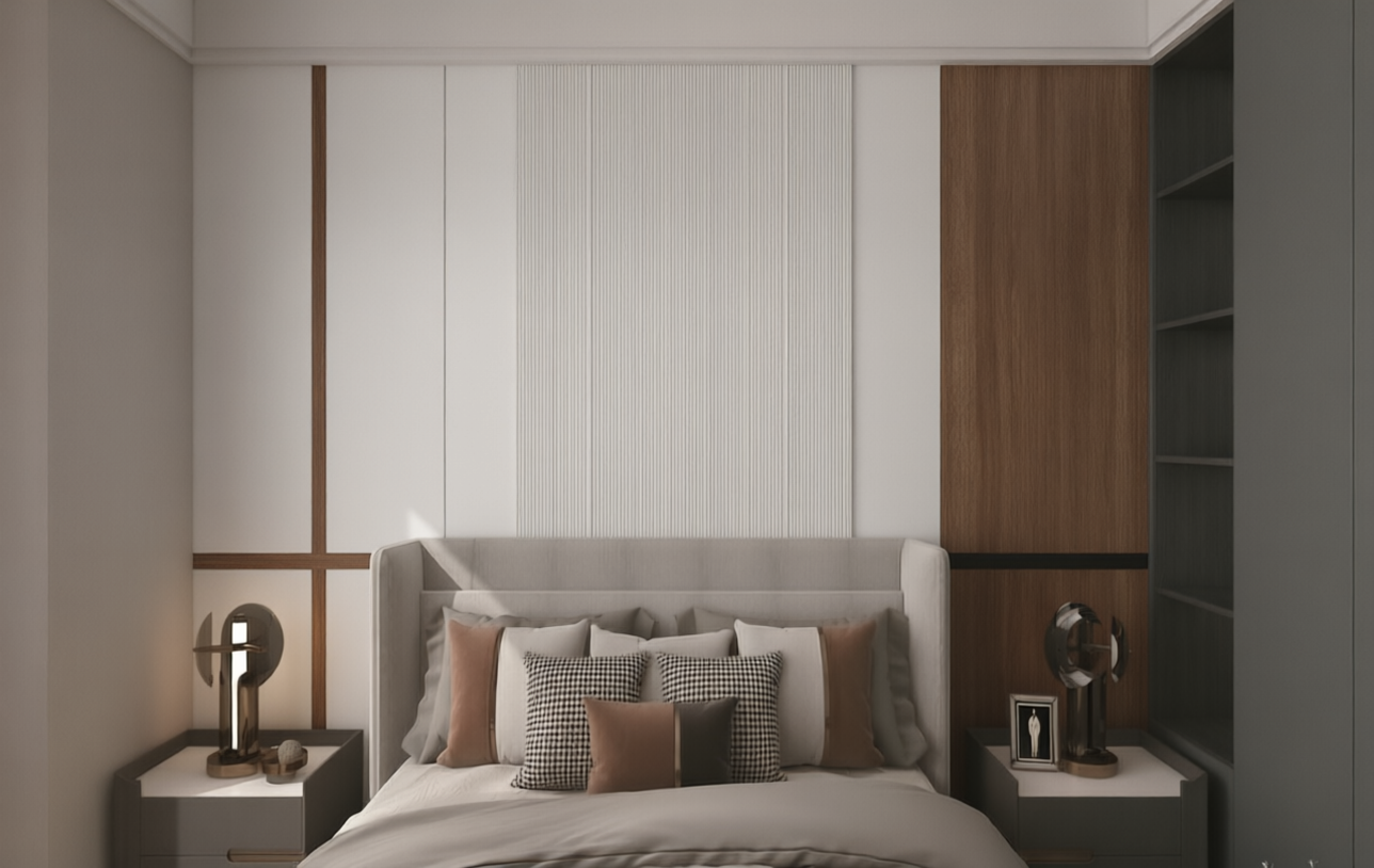 牆板 WPC Panel M137波浪板 造型牆板 防水防潮 Decorative Wall Panel