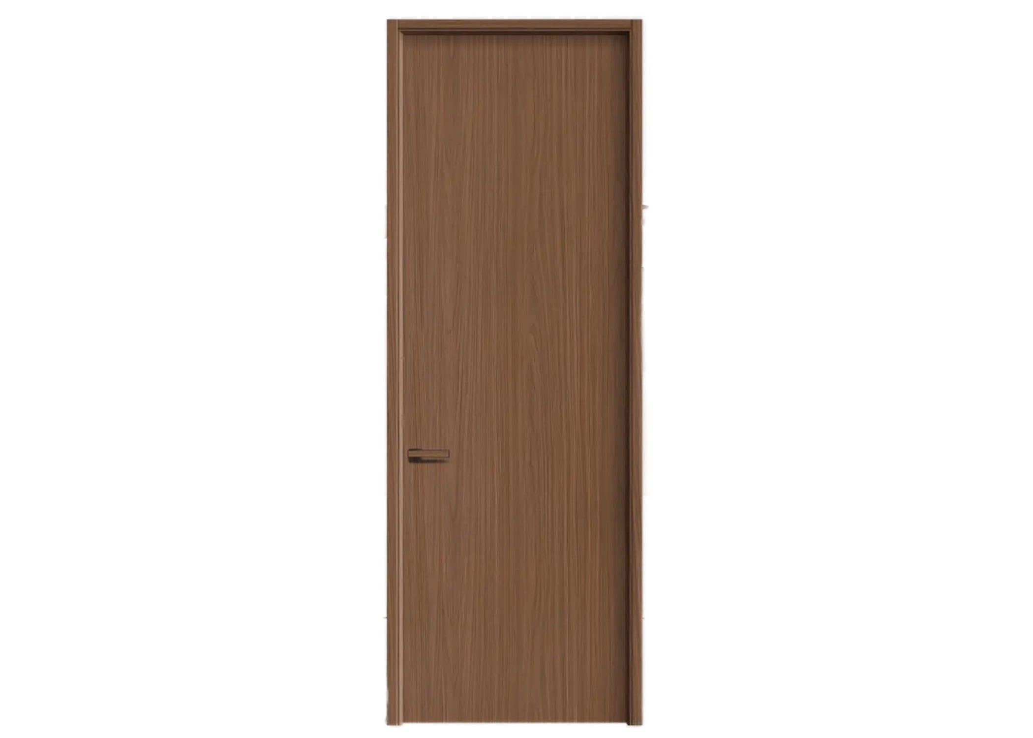 木門 Wooden Door 型號：平板 顏色：本真2 複合實木門 Wood Composite Door Veneer Door