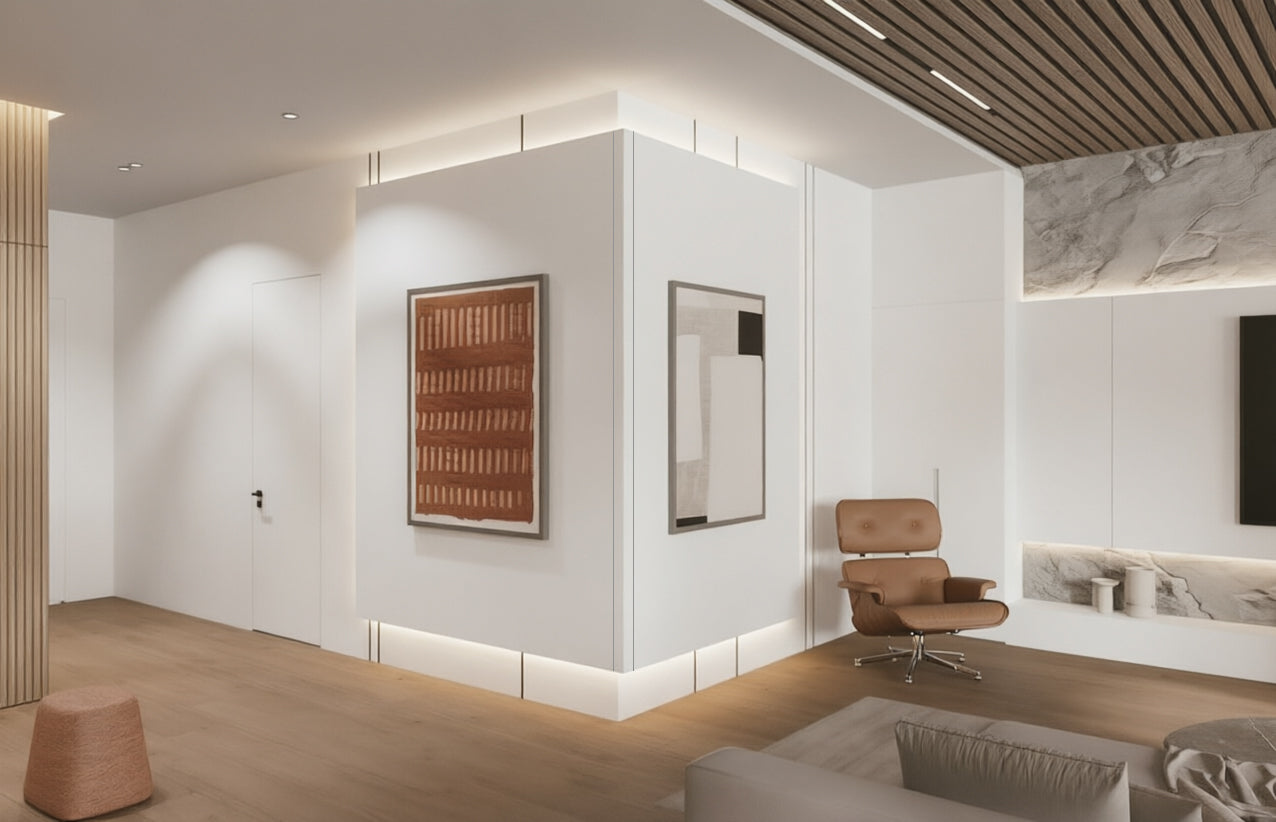 牆板 WPC Panel Z55轉角線 造型牆板 防水防潮 Decorative Wall Panel