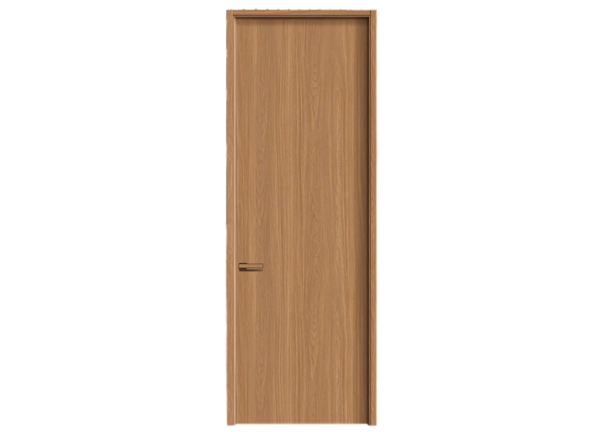 木門 Wooden Door 型號：平板 顏色：本真7 複合實木門 Wood Composite Door Veneer Door