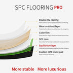 SPC地板 SPC Flooring 型號：D01 5mm 地板 Flooring 防水防潮 Waterproof & Eco-friendly 鎖釦式地板 SPC Lock Flooring