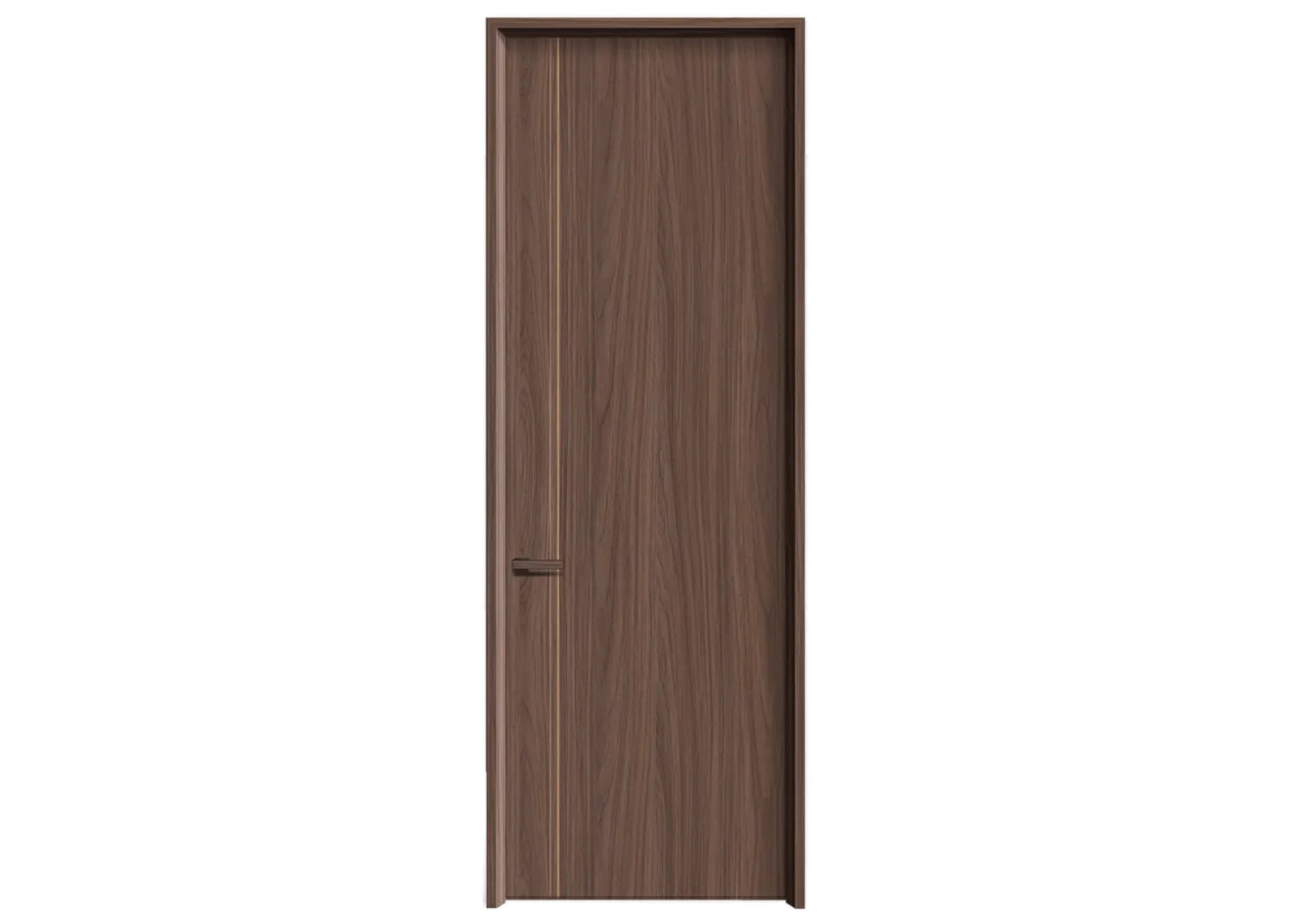 木門 Wooden Door 型號：M-12 顏色：本色6 複合實木門 Wood Composite Door Veneer Door