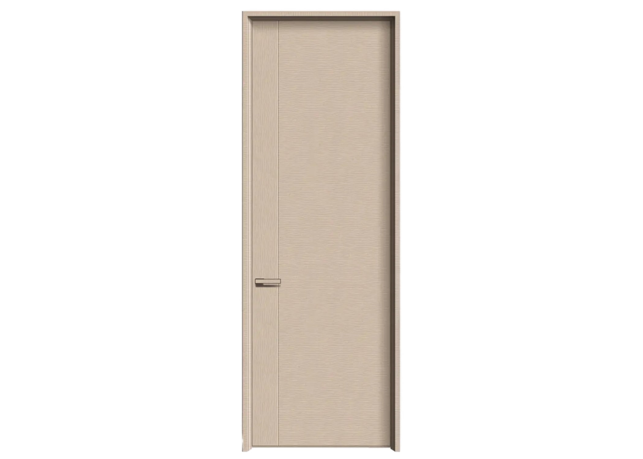 木門 Wooden Door 型號：M-18 顏色：本色9 複合實木門 Wood Composite Door Veneer Door