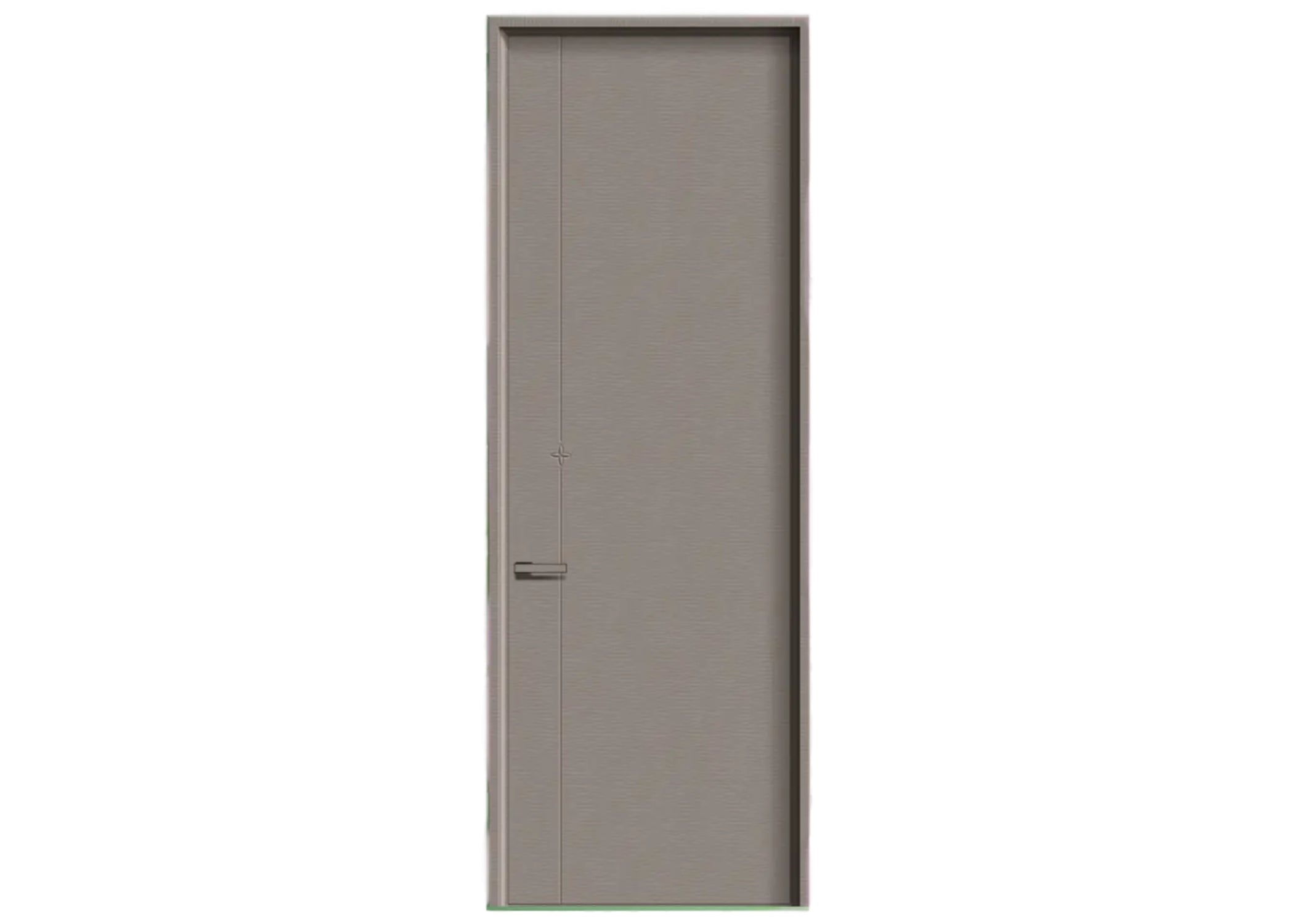 木門 Wooden Door 型號：M-19 顏色：本色10 複合實木門 Wood Composite Door Veneer Door