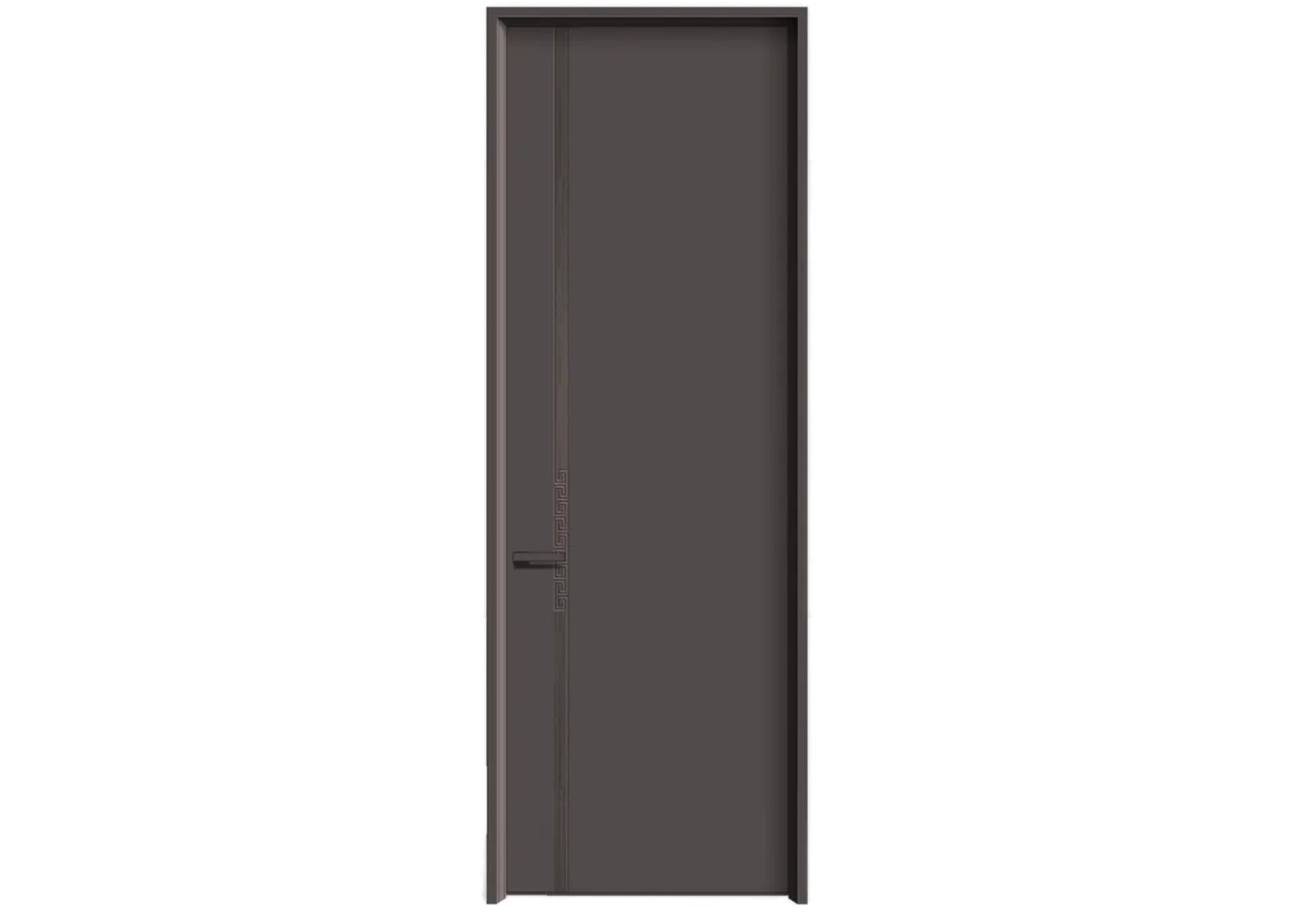 木門 Wooden Door 型號：M-21 顏色：本色11 複合實木門 Wood Composite Door Veneer Door