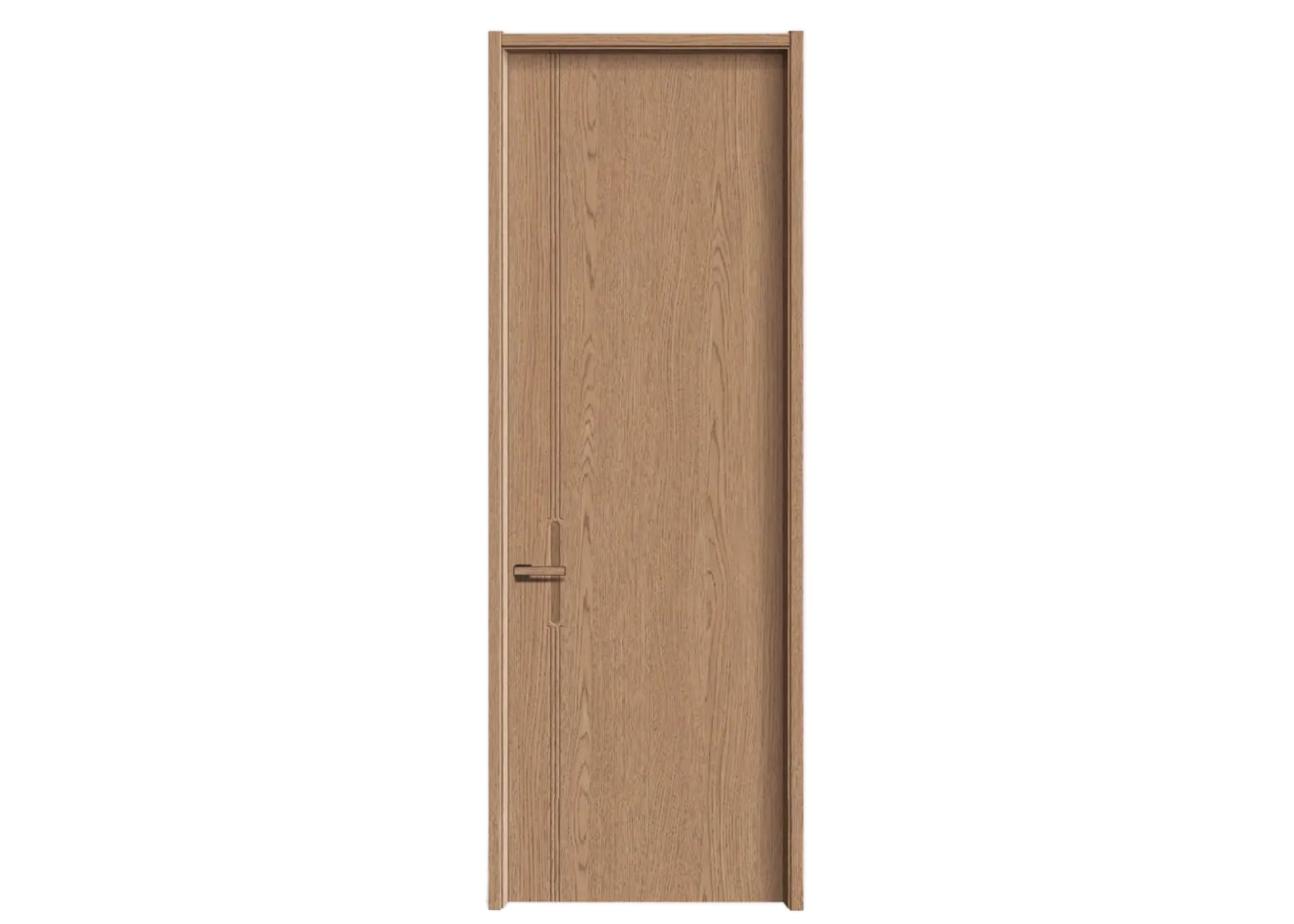 木門 Wooden Door 型號：M-30 顏色：本真1 複合實木門 Wood Composite Door Veneer Door