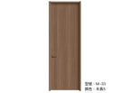 木門 Wooden Door 型號：M-33 顏色：本真5 複合實木門 Wood Composite Door Veneer Door