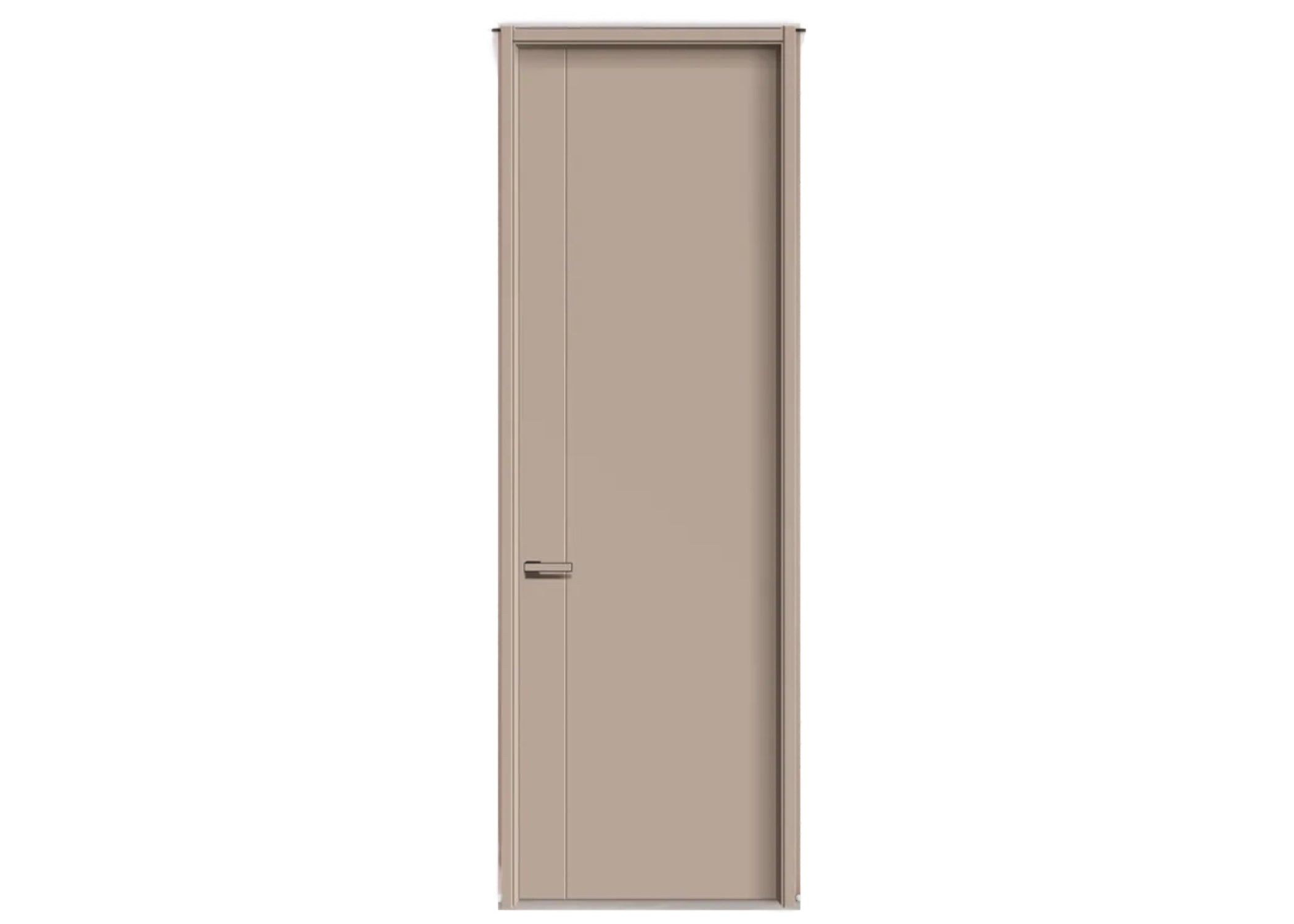 木門 Wooden Door 型號：M-37 顏色：本真8 複合實木門 Wood Composite Door Veneer Door