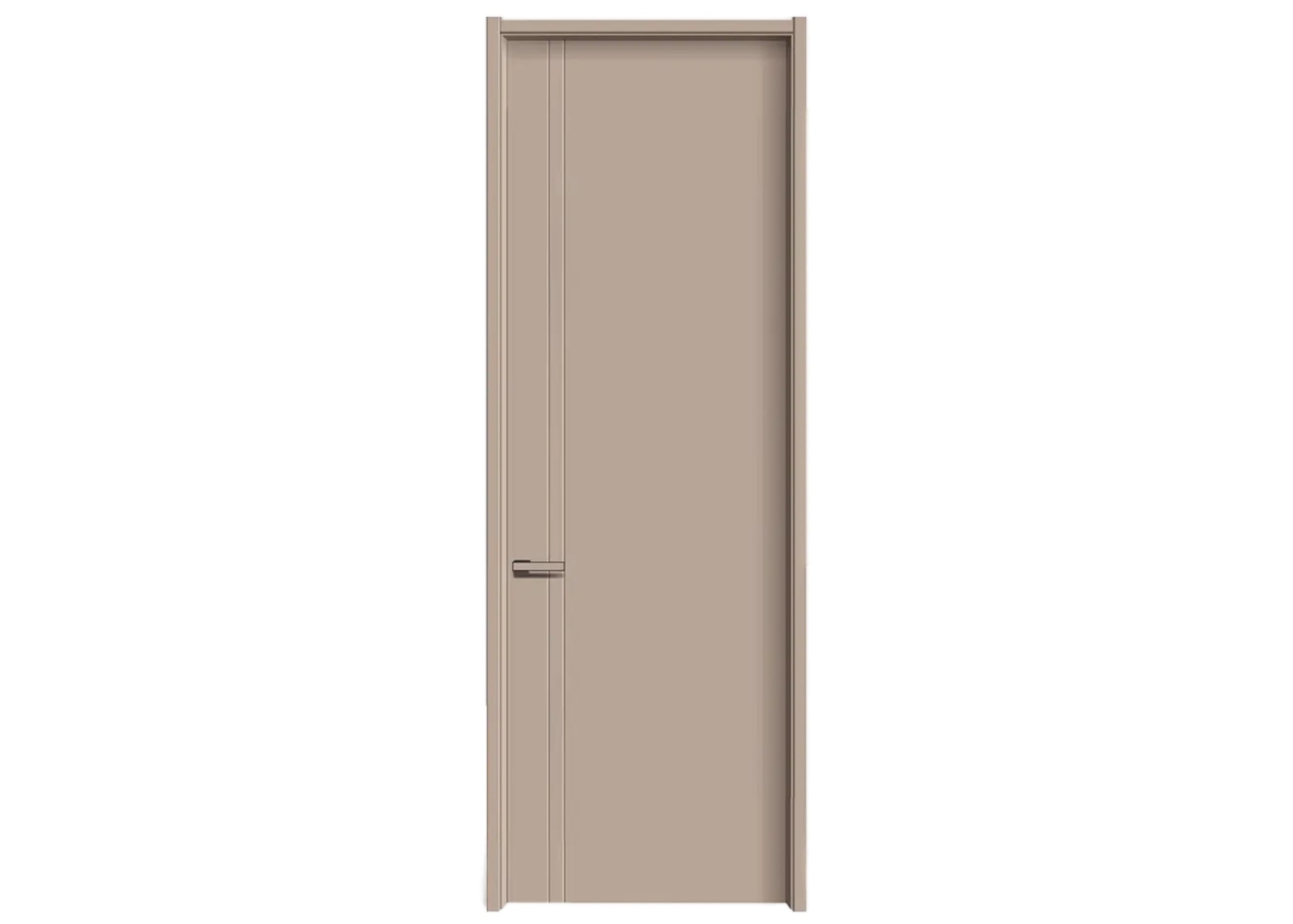 木門 Wooden Door 型號：M-38 顏色：本真8 複合實木門 Wood Composite Door Veneer Door