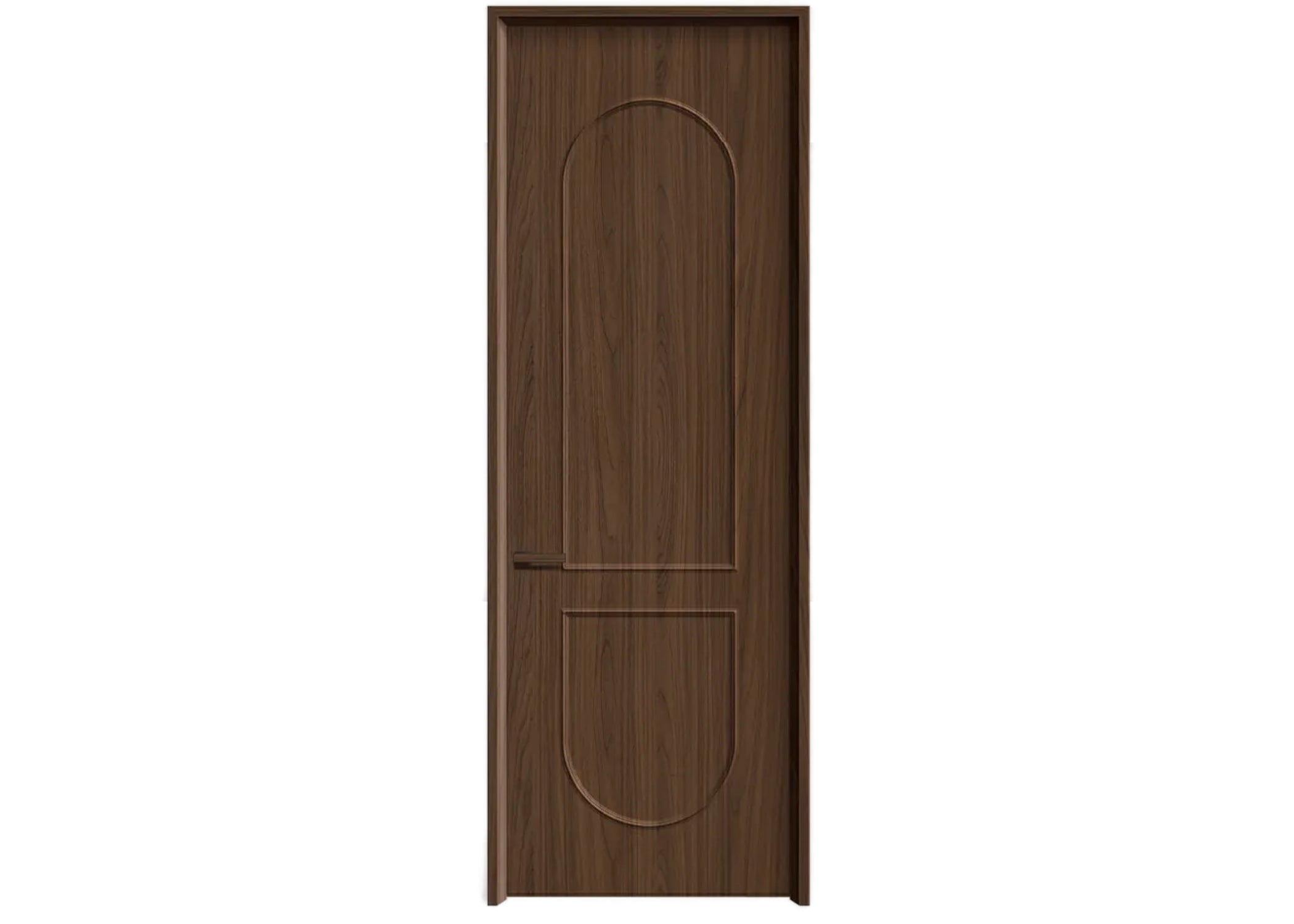木門 Wooden Door 型號：QF01 顏色：本色5 複合實木門 Wood Composite Door Veneer Door