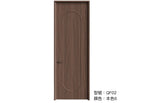 木門 Wooden Door 型號：QF02 顏色：本色6 複合實木門 Wood Composite Door Veneer Door