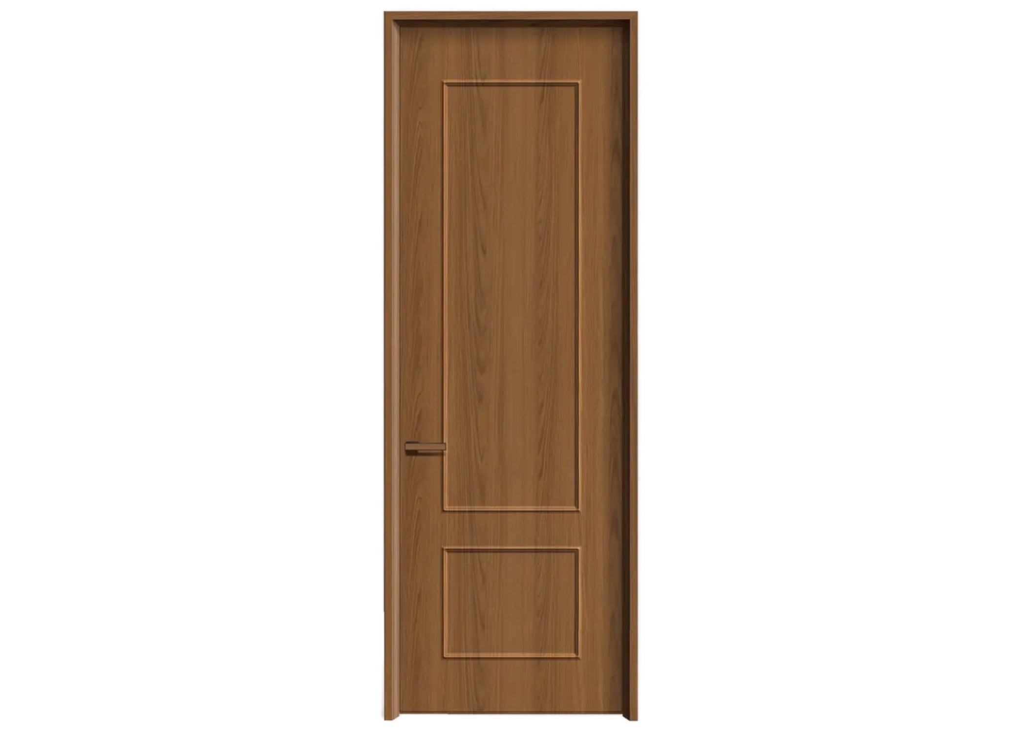 木門 Wooden Door 型號：QF05 顏色：本色7 複合實木門 Wood Composite Door Veneer Door