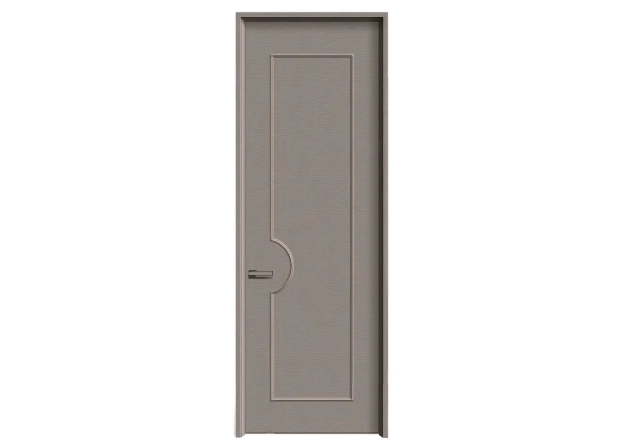 木門 Wooden Door 型號：QF09 顏色：本色10 複合實木門 Wood Composite Door Veneer Door